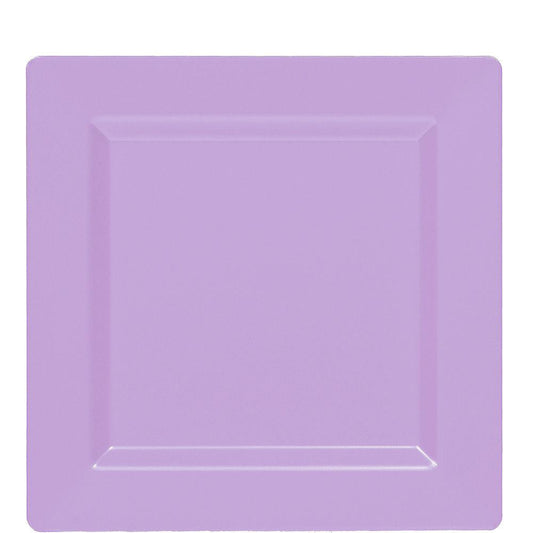 Plato Lavanda Cuadrado 7.25in 10ct