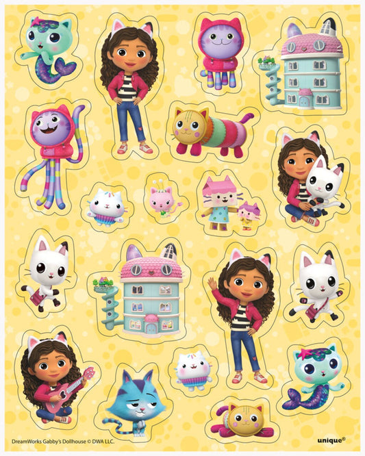 Gabbys Dollhouse Sticker Sheets 4ct