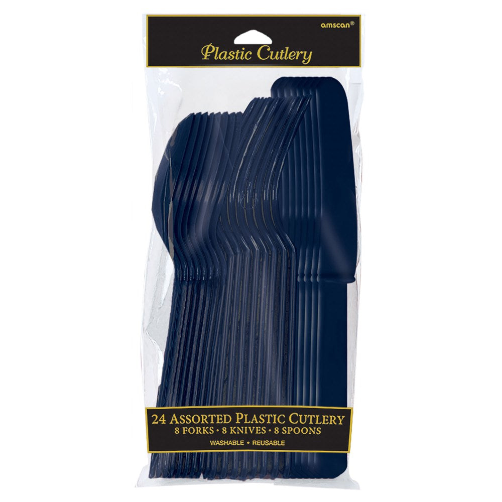 Cubiertos True Navy 24ct