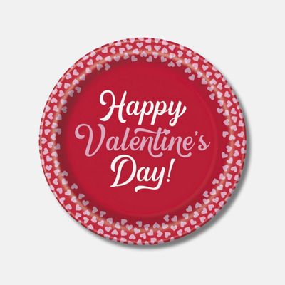 Valentines Day XOXO 9 inch Plates 8ct