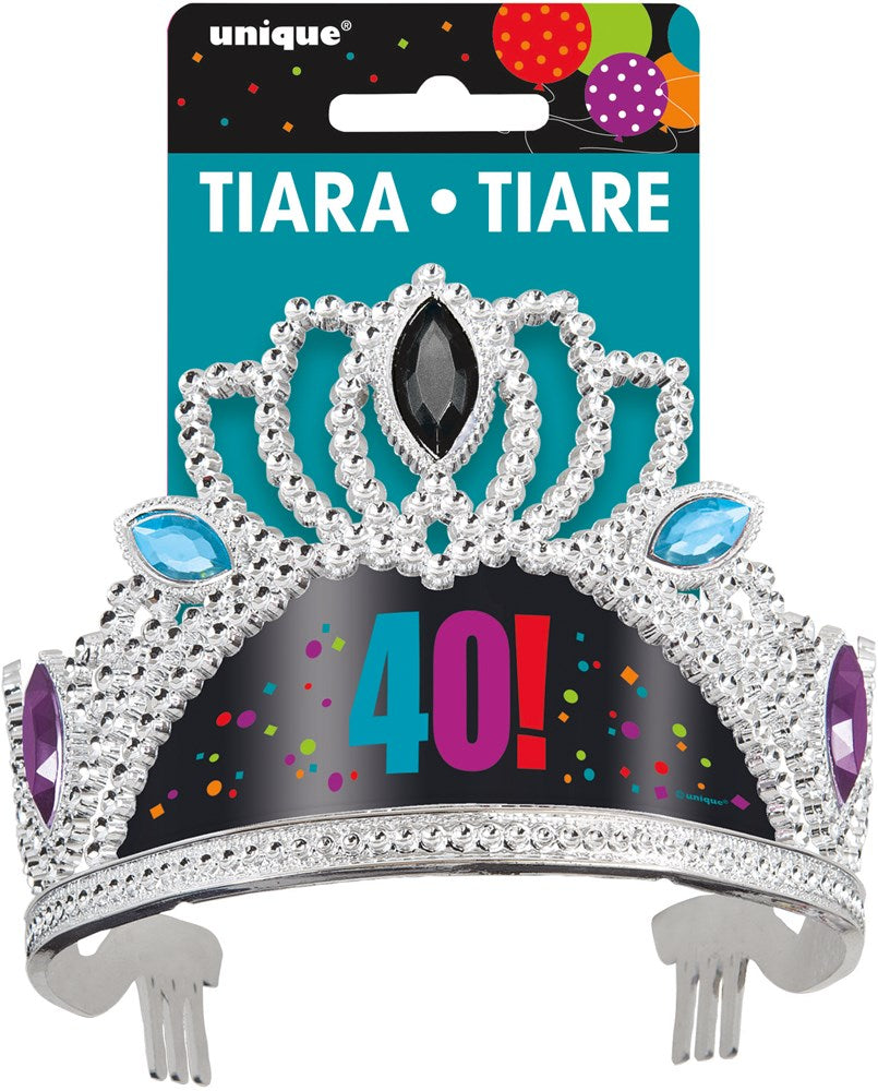 Tiara de alegría de cumpleaños - 40.