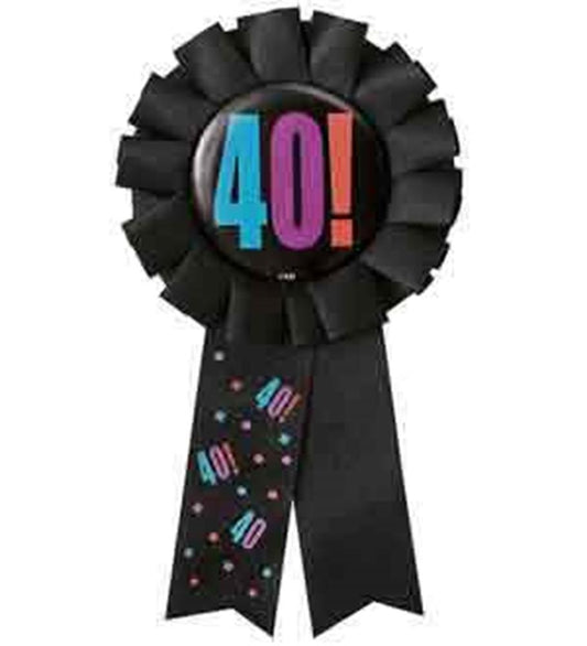 Cinta de premio de alegría de cumpleaños - 40.