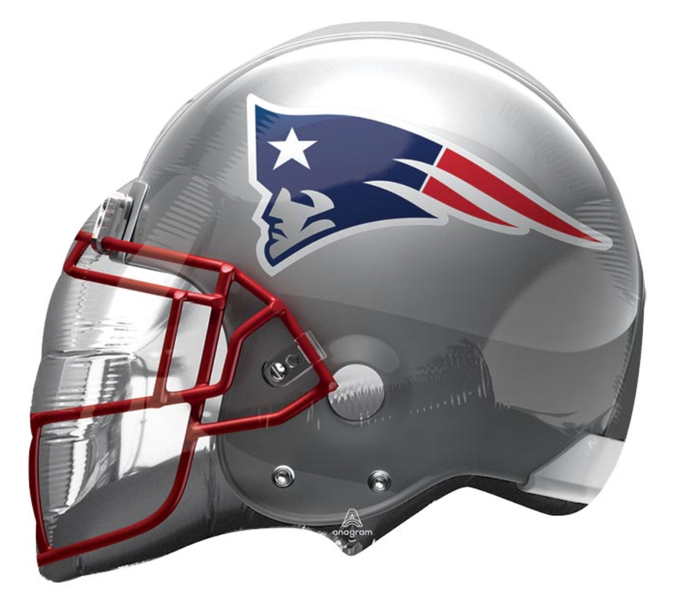 Anagram Helmet Shape NFL New England Patriots 21 inch Foil Balloon 1ct