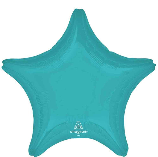 Anagram 19 inch Vibrant Blue Star Foil Balloon