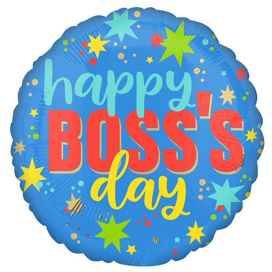 Anagram 17 inch Boss Day Blast Foil Balloon 1ct