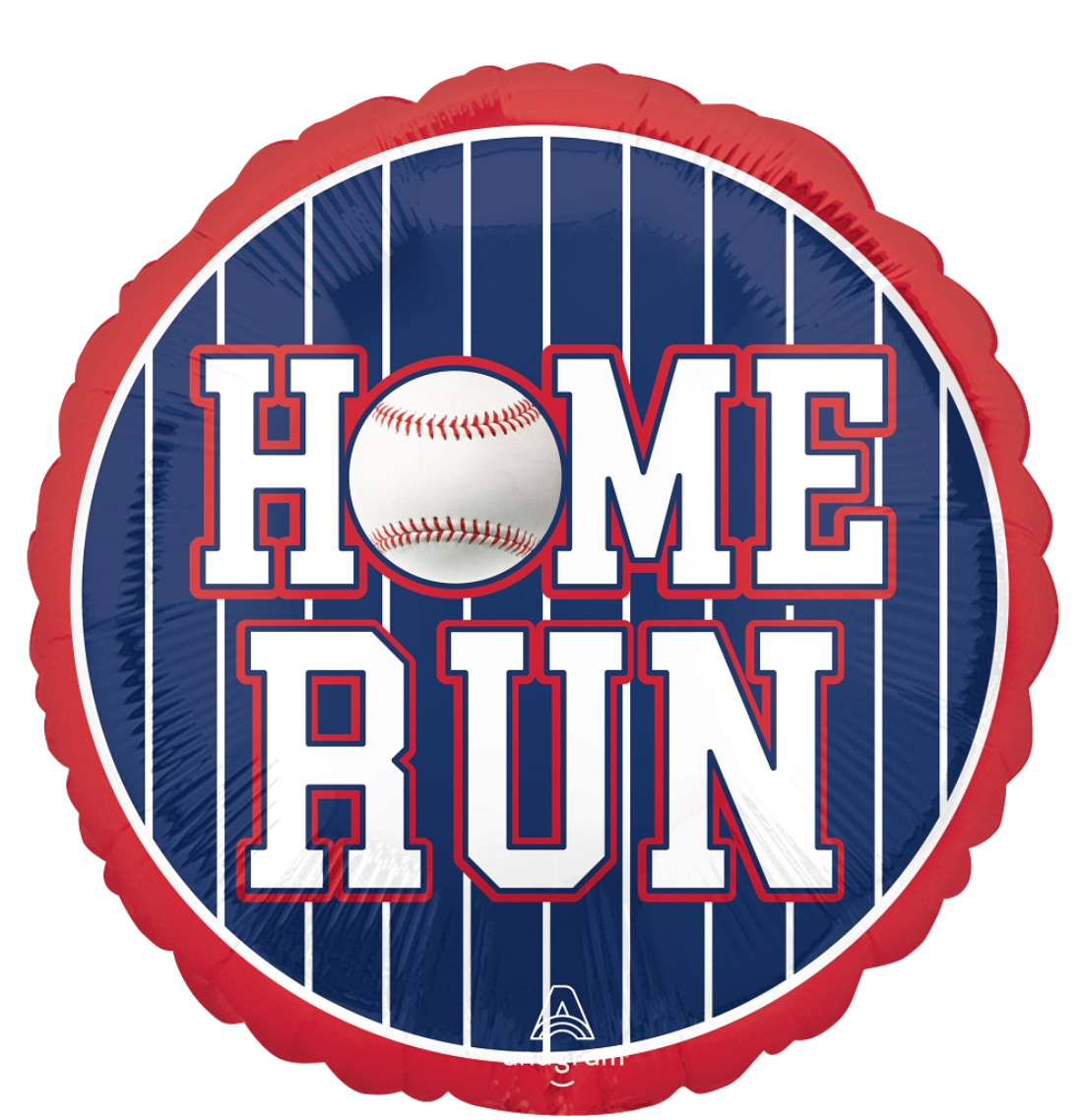Anagram Baseball Home Run 17 inch Foil Balloon 1ct