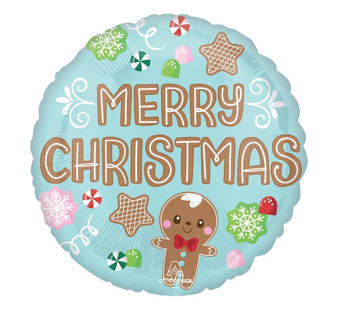 Anagram 17 inch Christmas Baking Spirits Foil Balloon 1ct