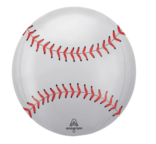 Anagram Baseball Orbz XL 16 inch Foil Balloon 1ct