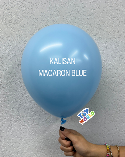 12 inch Kalisan Macaron Blue 100ct