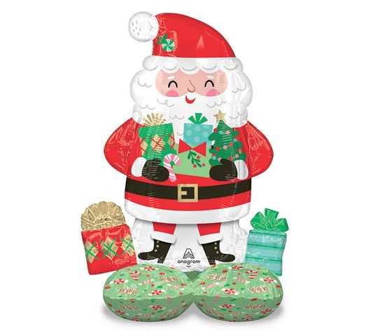 Anagram 37 inch Christmas Jolly Old Santa Foil Balloon 1ct