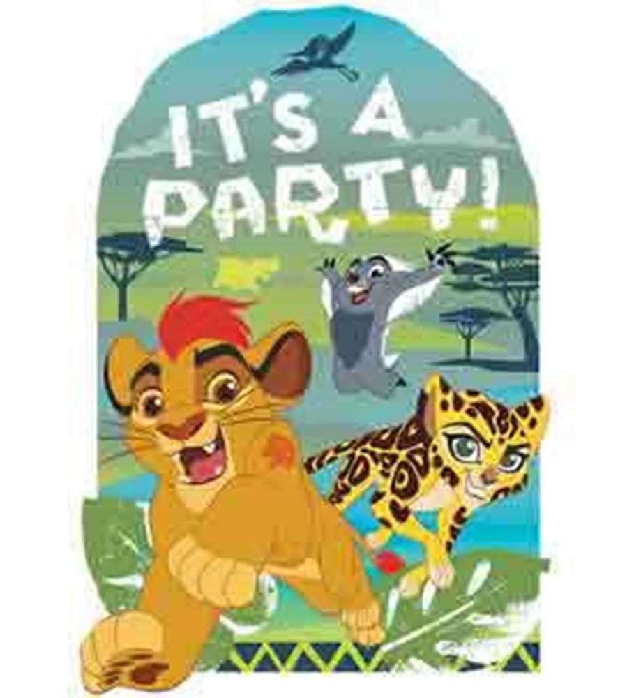 Lion Guard Invitation 8ct