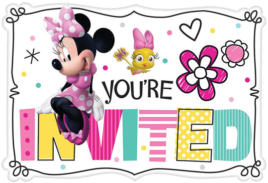 Minnie Happy Helpers Invitation 8ct