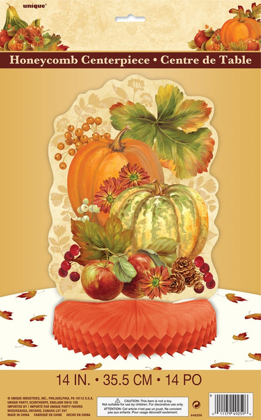 Pumpkin Harvest Centerpiece 14in
