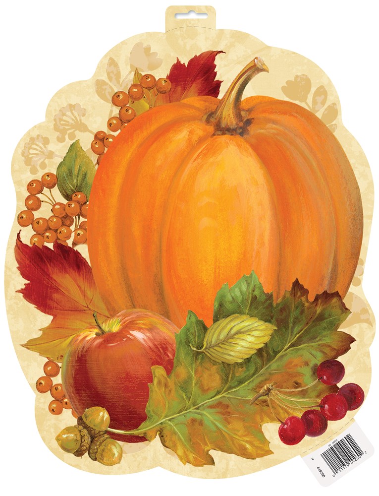 Pumpkin Harvest 16.5 inch Cut Out