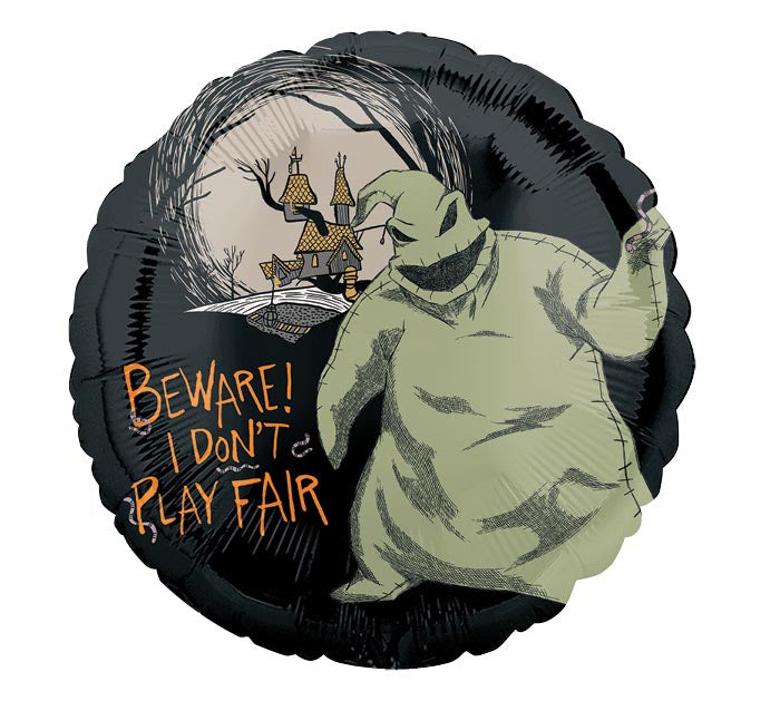 Anagram 17 inch Halloween Nightmare Before Christmas Foil Balloon 1ct