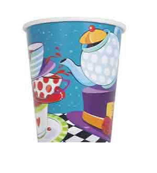 Taza Mad Tea Party 9oz 8ct