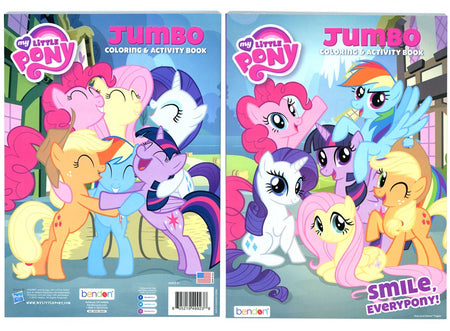洋書 The World of My Little Pony My Little Pony 80pg Coloring Book – Toy World Inc