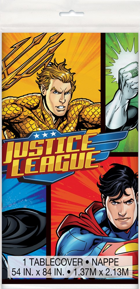 Justice League Tablecover 54x84 inch