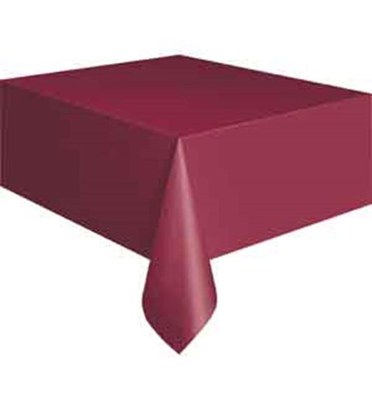 Burgandy Tablecover Rectangular