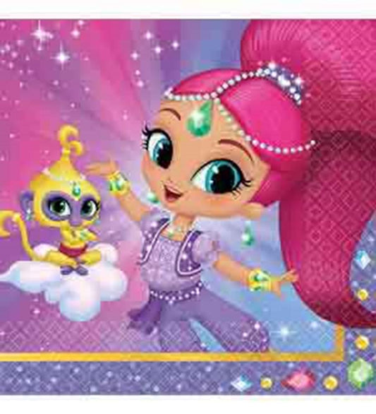 Shimmer and Shine Napkin (S) 16ct