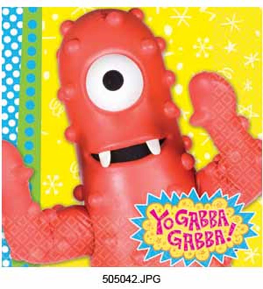 Yo Gabba Gabba Servilleta (S) 16ct