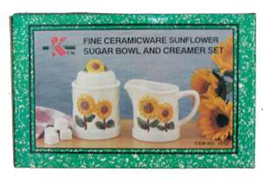 Sunflower Sugar Creamer