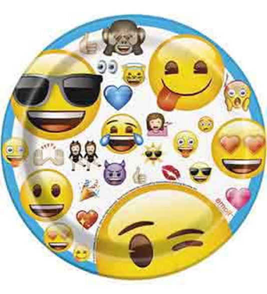 Emoji Plate (S) 8ct