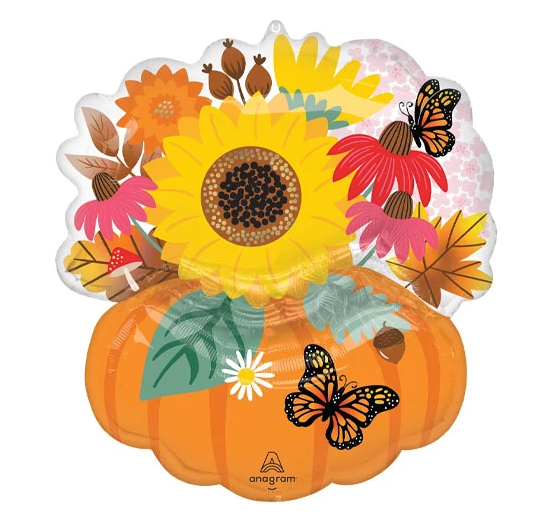 Anagram Fall Harvest Bouquet 25 inch Foil Balloon 1ct