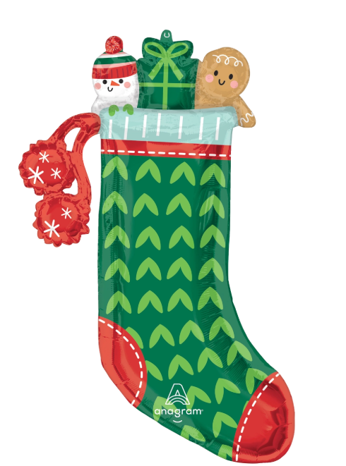 Anagram Christmas Cozy Cheer 37 inch Foil Balloon 1ct
