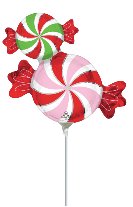 Anagram Christmas Sweetest Season 14 inch Mini Foil Balloon 1ct