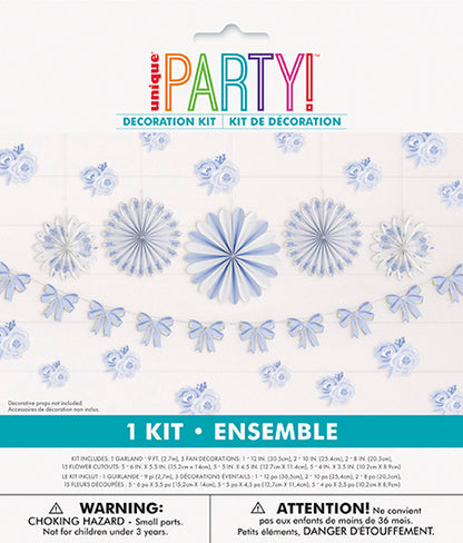 Dainty Bows Decor Kit 9pc