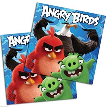 Angry Birds La Película Servilleta (L) 16ct