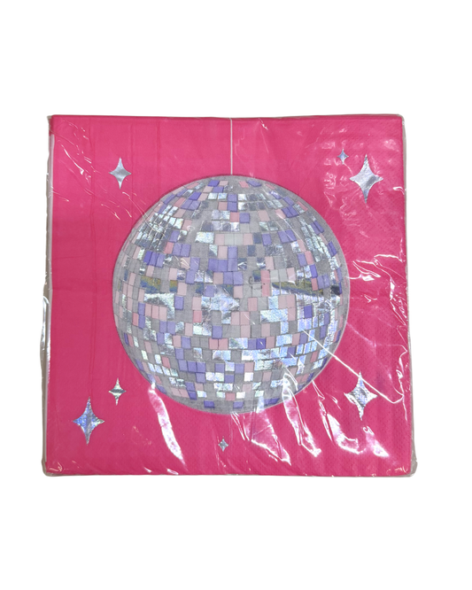Diamond Disco Lunch Napkin 16cr
