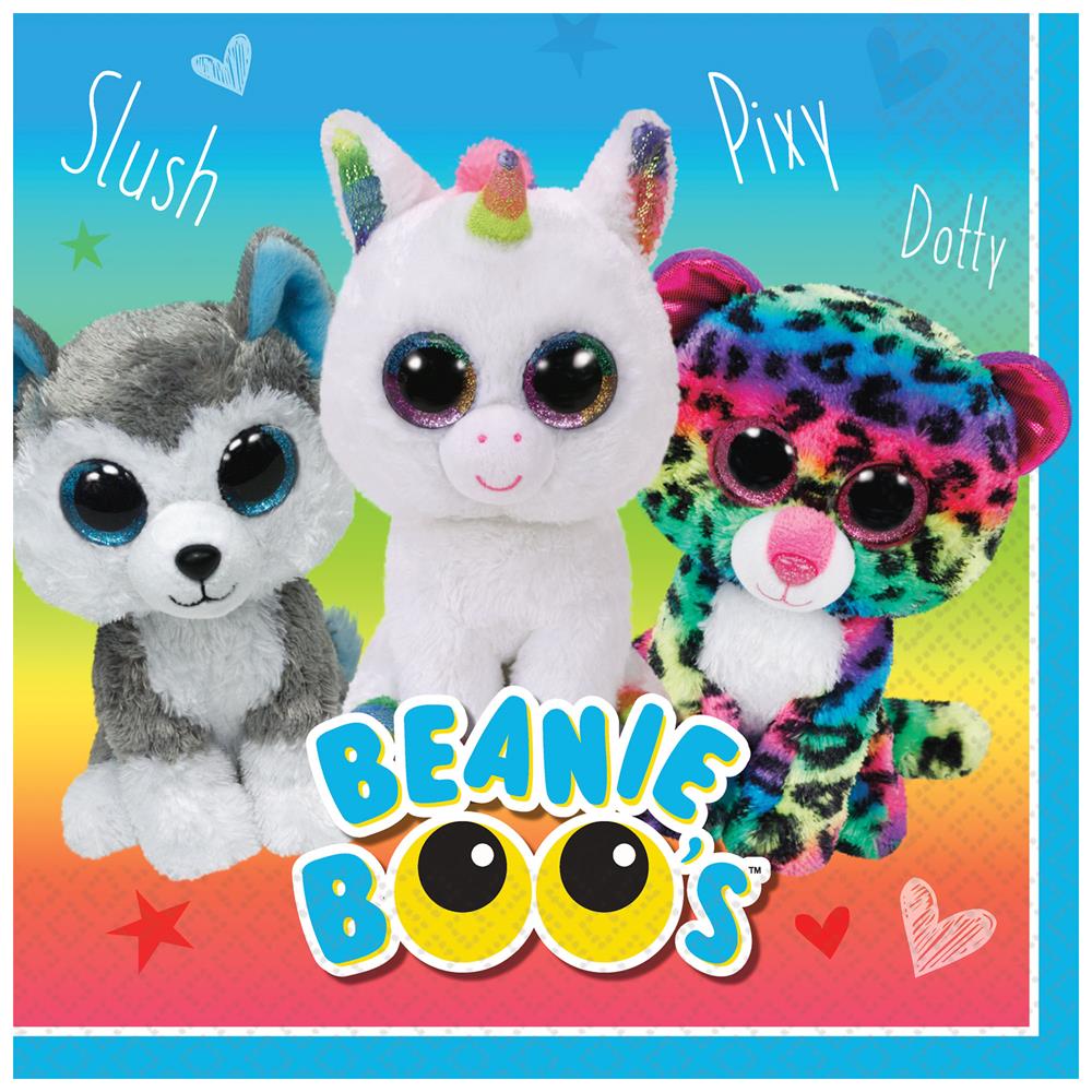 Servilleta Beanie Boos (L) 16ct