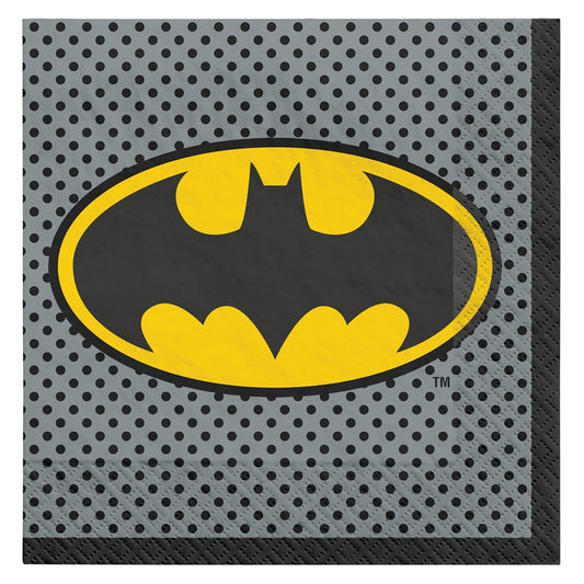 Batman Justice League Heros Unite Luncheon Napkins 16ct