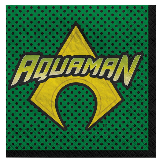 Aquaman Lunch Napkin 16ct