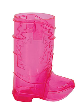 Boot Shape Plastic Shot Glass 4ct