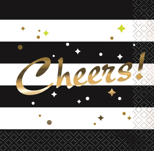 Chic Party Cheers Napkin (S) 16ct