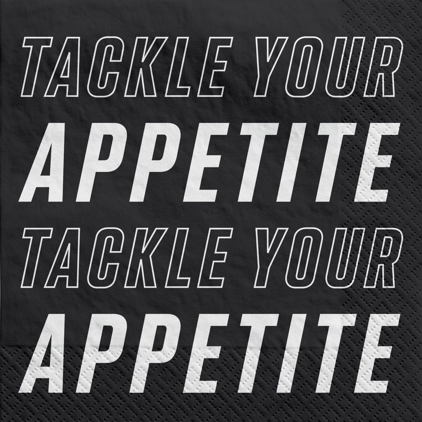 Servilletas de papel con motivos de fútbol, 100 unidades