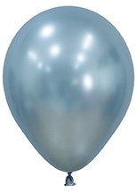 5 inch Sempertex Silk Artic Blue Latex Balloons 100ct