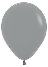 5 inch Sempertex Deluxe Urban Grey Latex Balloons 100ct