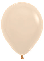 5 Inch Sempertex Pastel Matte Nude Latex Balloons 50ct - Toy World Inc