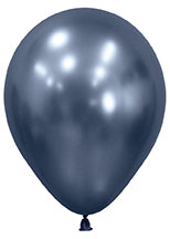 5 inch Sempertex Reflex Galaxy Blue Latex Balloons 50ct