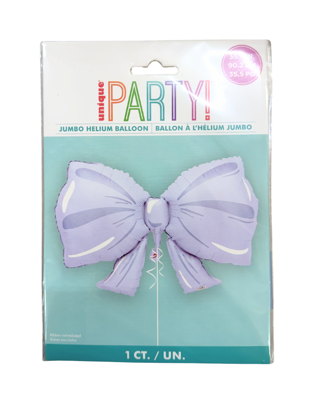 Matte Bow 19 inch Foil Balloon 1ct