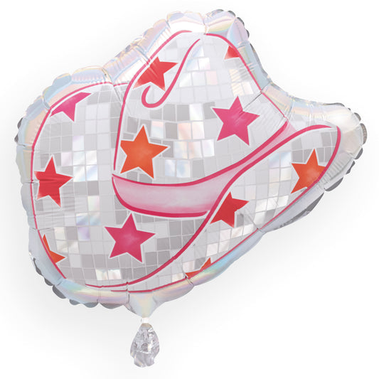 Cowboy Hat Shape 19 inch Foil Balloon 1ct