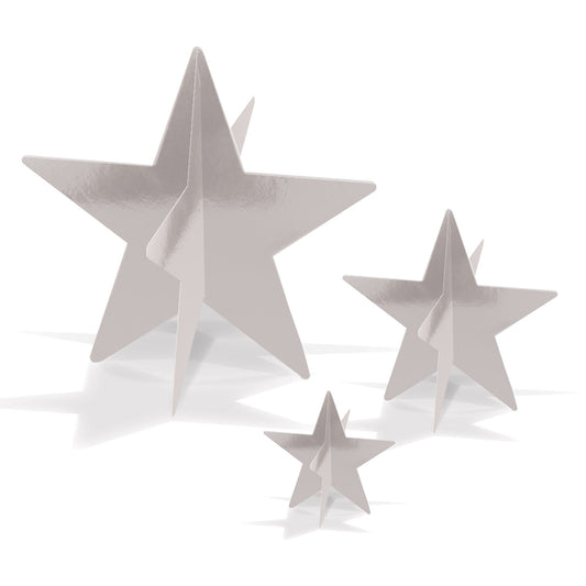Awards Night 3D Foil Star Centerpiece