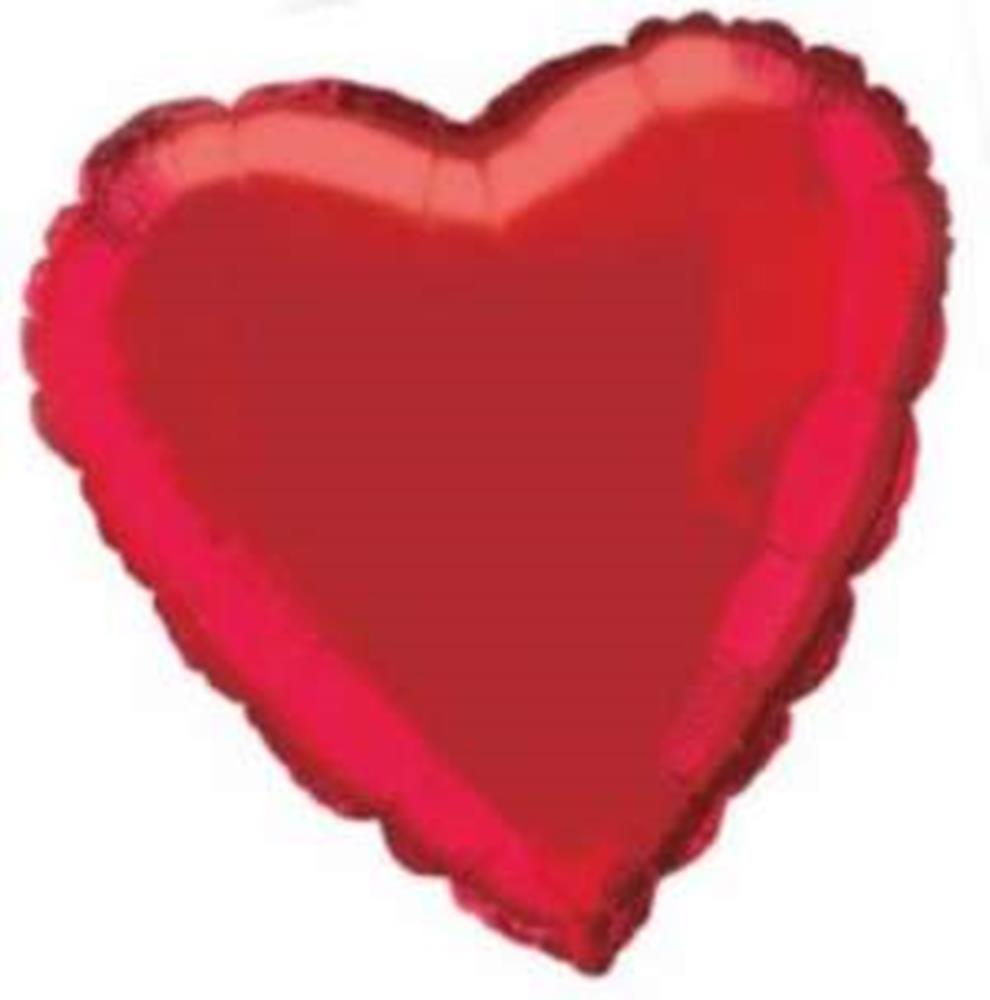 Foil Balloon 18 inch Red Heart