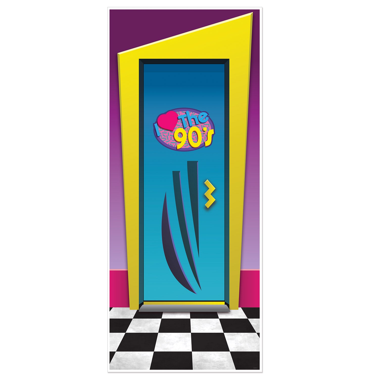 I Love The 90s Door Cover