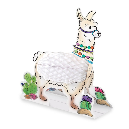 Cactus and Llama Llama Centerpiece