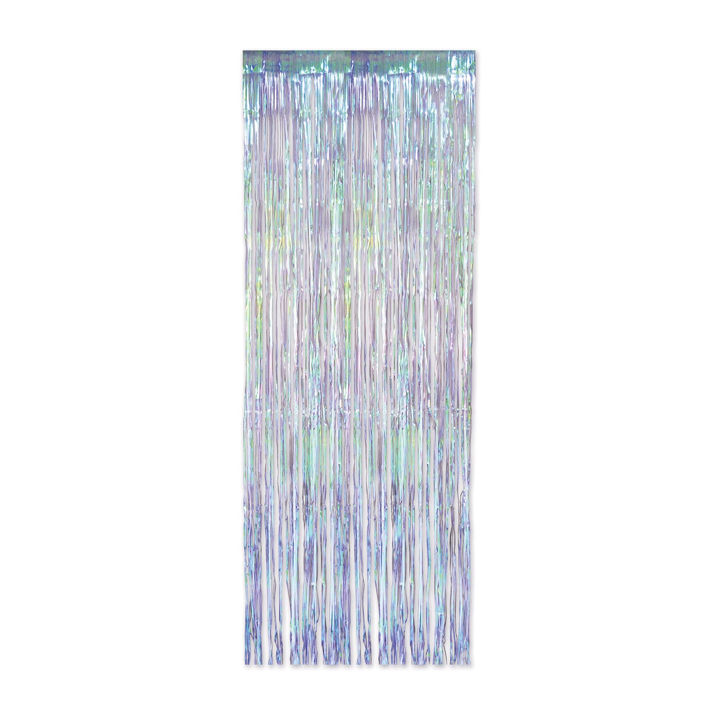 Iridescent Fringe Curtain
